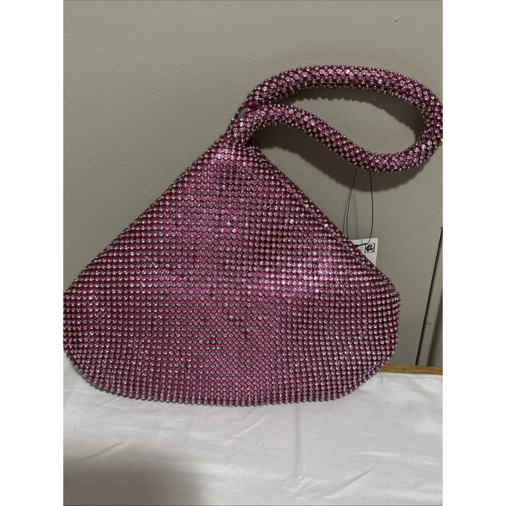 INC International Concepts Pink Rhinestone Bag